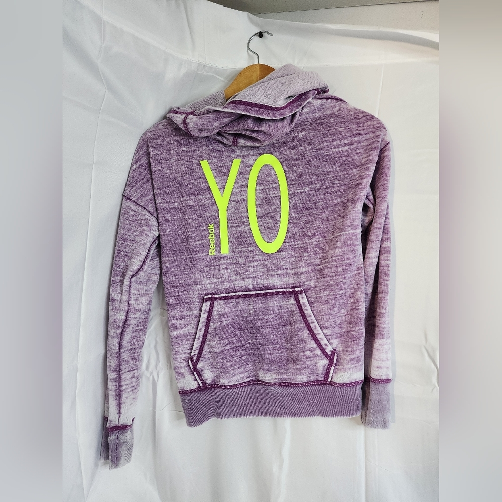 Purple reebok jacket size xl